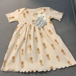 Kate quinn pineapple dress BNWT size 6-12 months